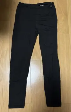 UNIQLO ヒートテック ウルトラウォーム レギンス 150 超極暖 ブラック
