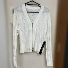 ❤️プライド未使用❤️サマージップアップカーディガン