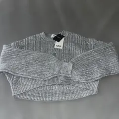 AZUL グレー 長袖セーター Fサイズ