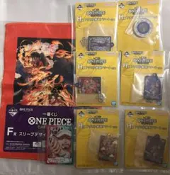 8点セット ONE PIECE CARD GAME アクリル雑貨アソート タオル