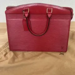Louis Vuitton エピレザー ハンドバッグ レッド
