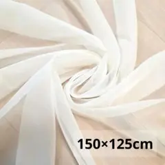 J-2 チュール レース 生地 はぎれ 白い布 ハンドメイド 結婚式 撮影用