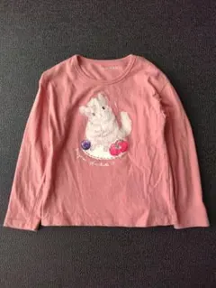 any FAM チンチラ イラスト 長袖カットソー 110