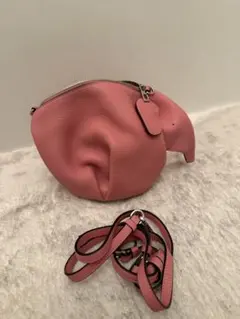 loewe ロエベ エレファント ピンクブロッサムポーチ - メルカリ