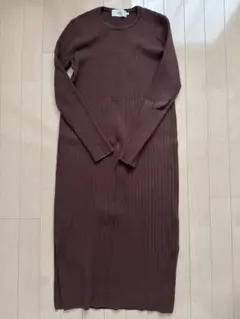 アズール　マウジー　AZUL BY MOUSSY ニットワンピース　Sサイズ