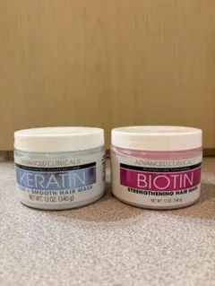 Advanced Clinicals ヘアマスク 2種セットのサムネイル