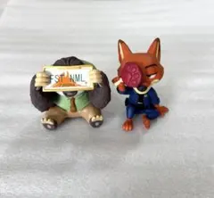 ズートピア　Hide & Seek かくれんぼフィギュア　ニック　フラッシュ