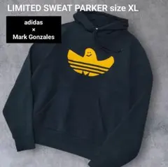 希少 adidas アディダス マークゴンザレス コラボ パーカー XL 紺