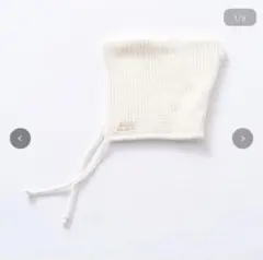 Haruulalaハルウララ ベビー ボンネット ホワイト