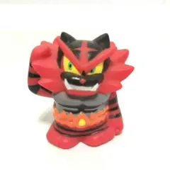 ガオガエン　指人形　ポケモンキッズ ソフビ