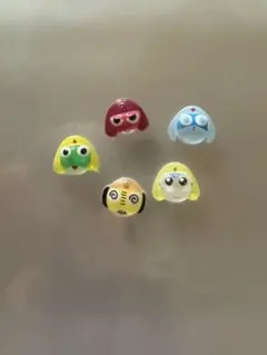 ケロロ軍曹ネイルパーツ 5個