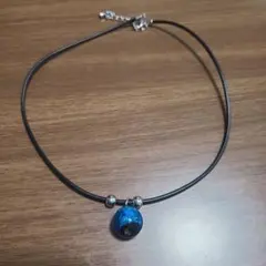 新品未使用☆沖縄琉球蛍ガラスネックレス♡
