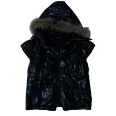 ファーベスト　y2k 平成　V系　ダブルジッパー　ファー着脱可能