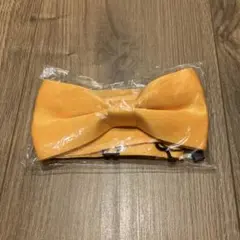 蝶ネクタイ　イエロー(オレンジ寄り)