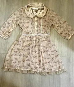 prime pattern 花柄ワンピース