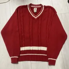 90-00s白タグold gap コットンニット