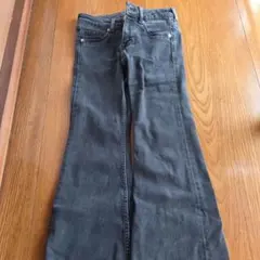 キッズ ブラック デニムパンツ 長ズボン