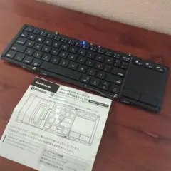 Bluetooth 折り畳み ワイヤレスキーボード OWL-BTKB6301TP