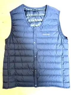 モンベル　スペリオダウンベストVネック超美品⭐️⭐️