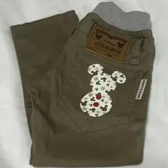 美品⭕️キッズ パンツ カーキ ディズニー 100のサムネイル
