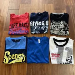 早い者勝ち！150cm キッズ　夏服Tシャツ　まとめ売り　セット販売　6枚セット