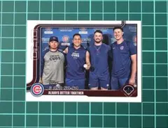 今永昇太 カブス ３投手継投ノーヒットノーラン 記念カード Topps