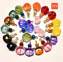 305♡猫と肉球チャームコネクター