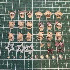 サンリオ　キティ　ネイルパーツ　セット
