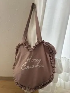 Honey Cinnamon フリル トートバッグのサムネイル