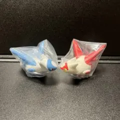 美品】 ポケモンキッズ 指人形 ラティオス ラティアス 2009年製 セット