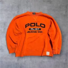 Polo Jeans Co. オレンジ トレーナー XL