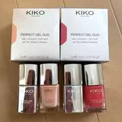 KIKO PERFECT GEL DUO ネイルカラー二色セット