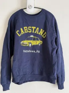 タクシー プリント スウェット　spick&span 裏起毛