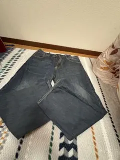 ダークブルー コットン デニムジーンズ サイズ98