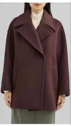 2025年最新】Super140 ウールコクーンショートコートの人気アイテム