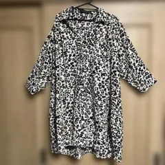 BOUJELOUD ブージュルード　レオパード柄　ワンピース
