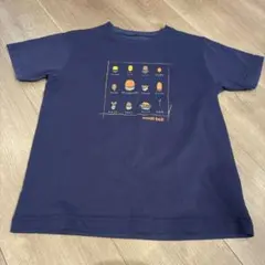 mont-bell どんぐり Tシャツ 140 ネイビー 紫