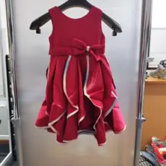 赤いフリルドレス 110cm,120cm,150cm
