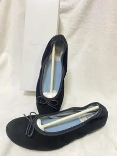 Emma Francis エマフランシス　バレエジュース　パンプス　スエードのサムネイル