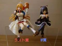 プリンセスコネクト　くじ　ヌードルストッパーフィギュア　キャル　コッコロ　別表情 プリンセスコネクト くじ ヌードルストッパーフィギュア キャル