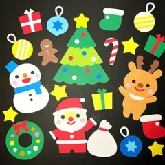 クリスマス壁面