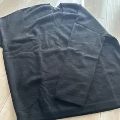 美品★UNIQLO ユニクロ　カシミヤ セーター Vネック 長袖 XS