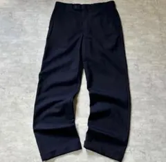 90sPolobyRalphLaurenポロチノネイビーツータックワイドパンツ - メルカリ