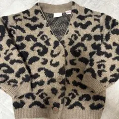 ZARA ヒョウ柄 カーディガン 4歳用