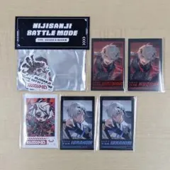 ❶にじさんじ BattleMode チェキ レア ステッカー 葛葉 イブラヒム