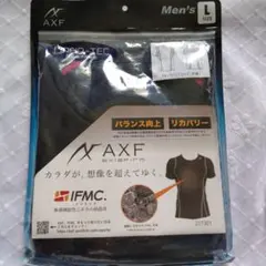 新品　AXF　アクセフ　半袖Tシャツ　L　ブラック※レッドのサムネイル