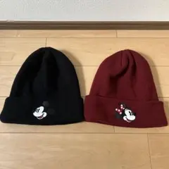 New Era ディズニー ニット帽 2点セット ミッキー ミニーのサムネイル