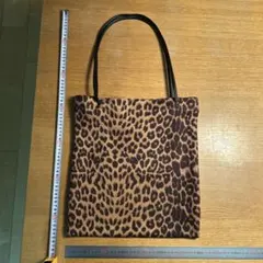 ヒョウ柄トートバッグ