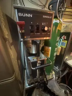 動作品コーヒーマシーン BUNN 業務用コーヒー抽出機 SINGLE 水道直結式のサムネイル