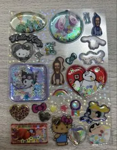 シール おすそ分け 正規品 キティ クロミ ウォーターシール